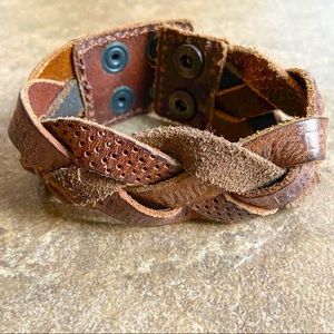 NWOT Diesel Agarino Leather Cuff